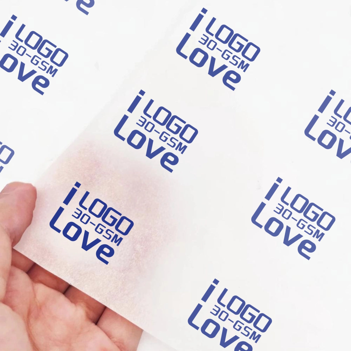 Bold Brand Typography on 30 GSM Tissue for Instagrammable Pop-Up Stores
