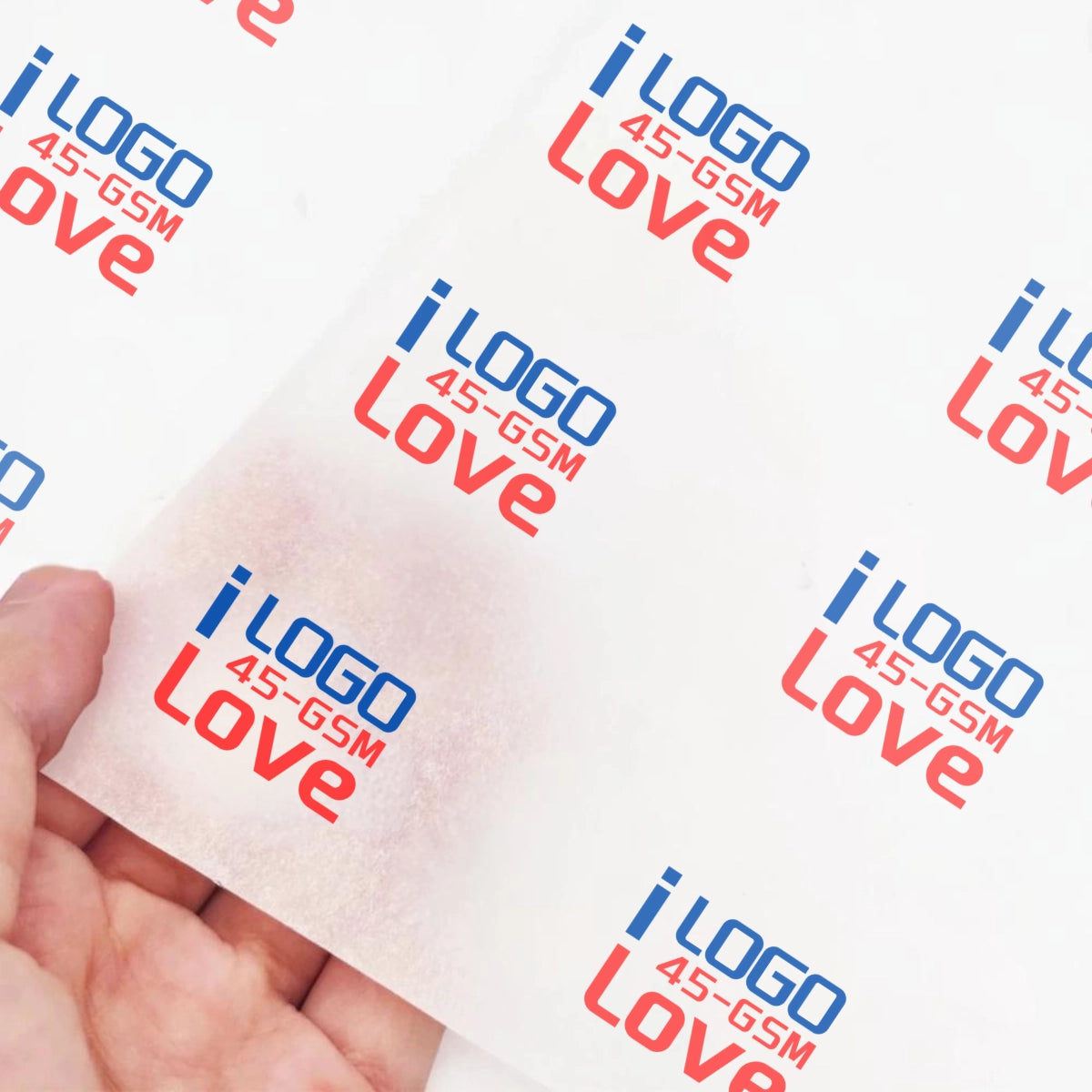 Tear-Resistant 45 GSM Tissue with Waterproof Brand Logo for E-commerce Shipping