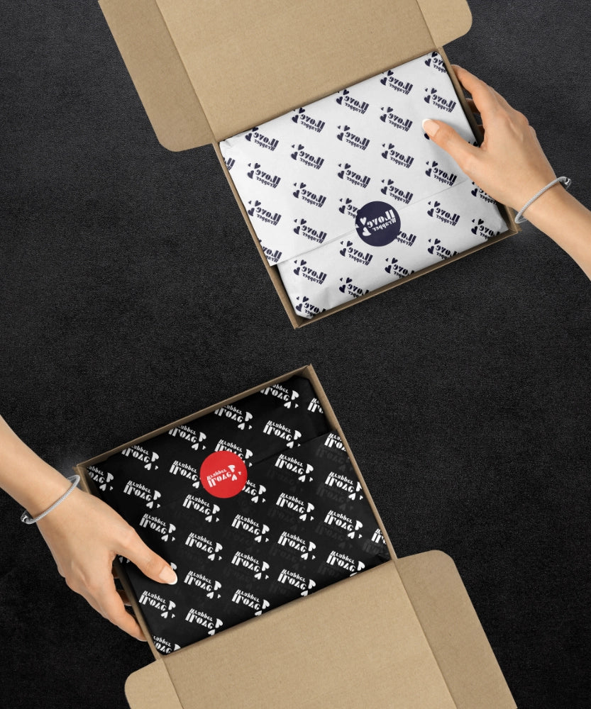 ilovewrapper Tissue Paper