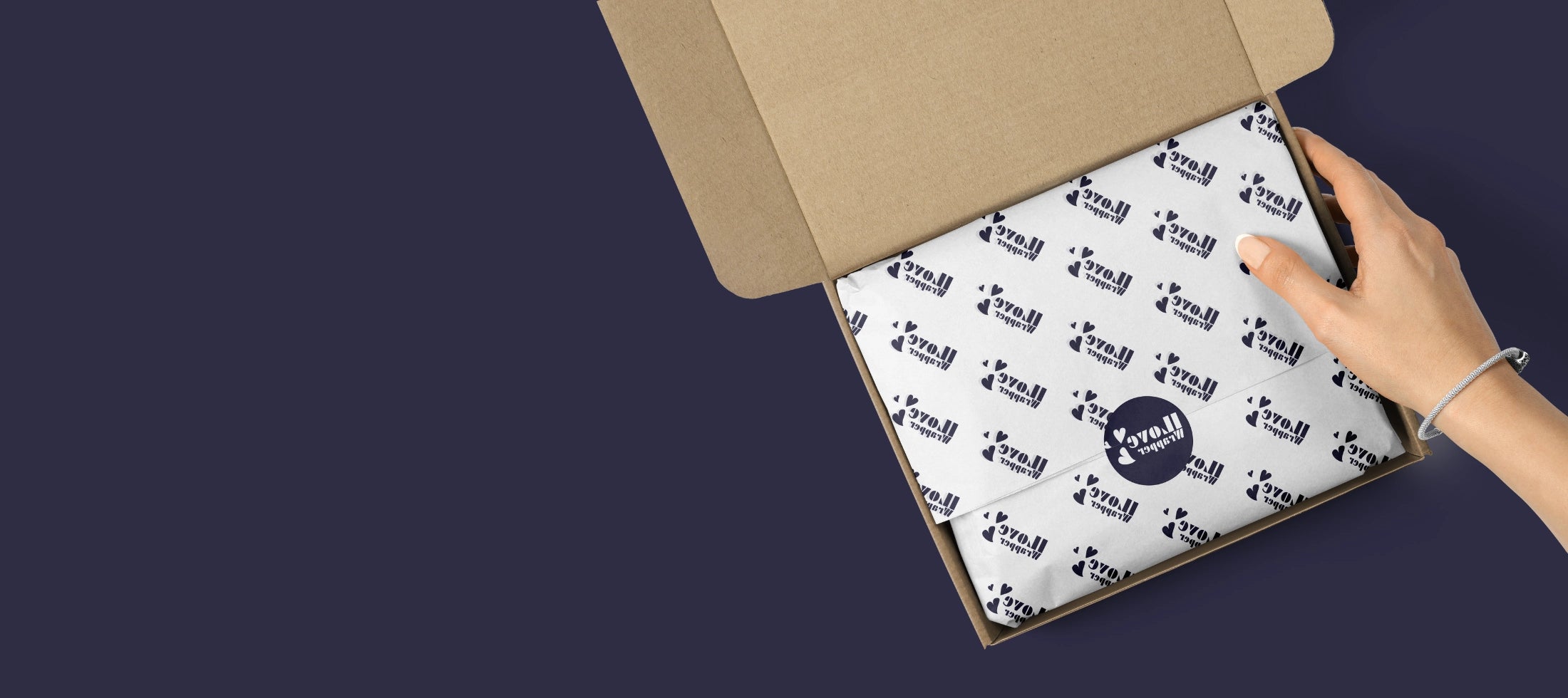 Reliable Bulk Custom Tissue Paper for high-volume operations, ensuring consistent branding and quality.