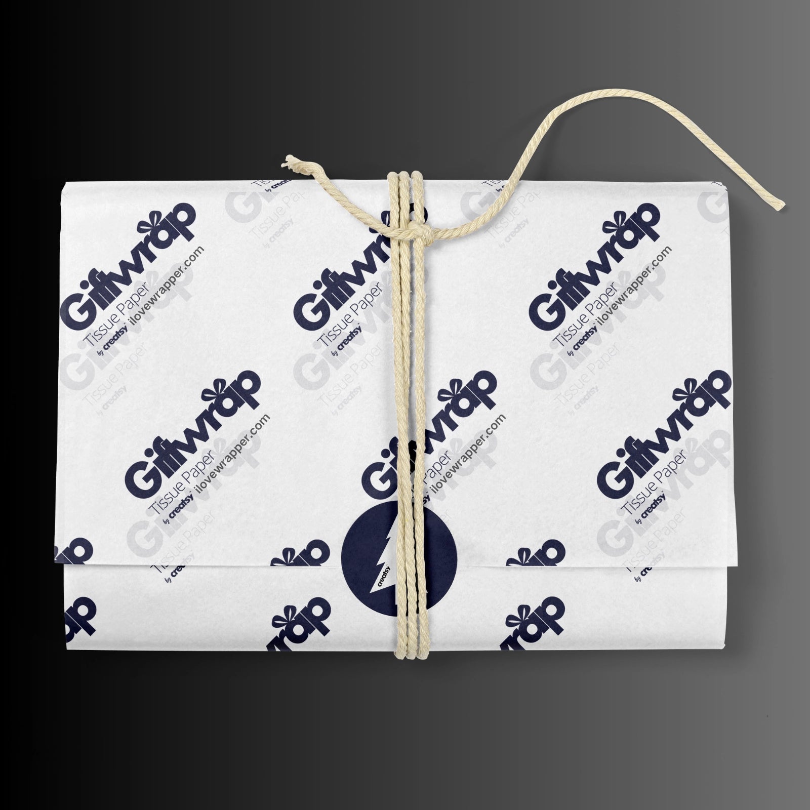 Food-safe custom tissue paper for bakery and gourmet food packaging, combining safety with beautiful presentation.