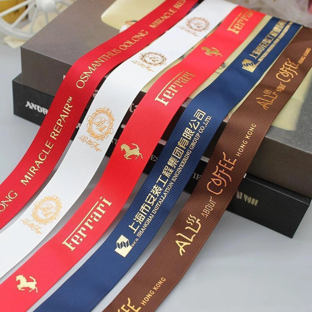 Heavy-Duty Nylon Grosgrain Ribbon for Secure E-commerce Shipping Bundles