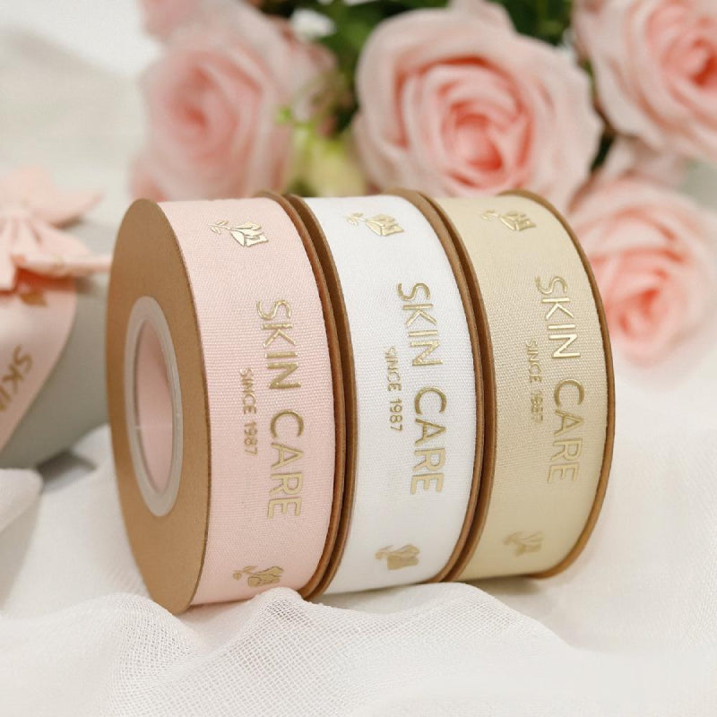 Reinforced Cotton Blend Ribbon for Secure E-commerce Shipping Packages