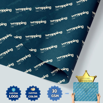 Custom Tissue Paper with Logo | Brand Printing Service
