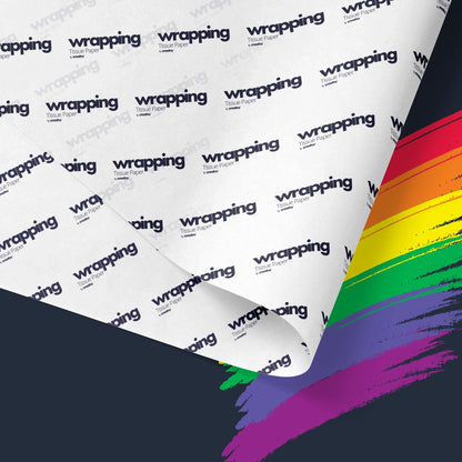 30 Lb / 45 Gsm Tissue Paper (Multi Color LOGO)