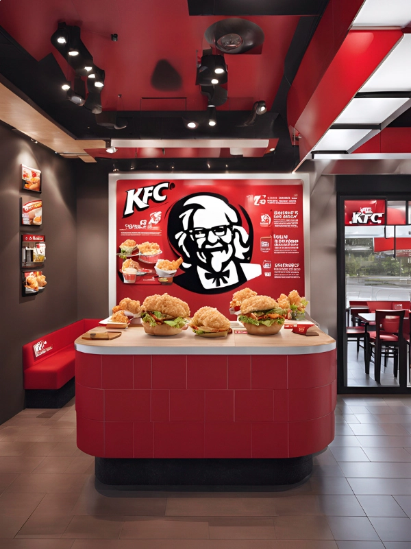 KFC food safety tissue paper restaurant example